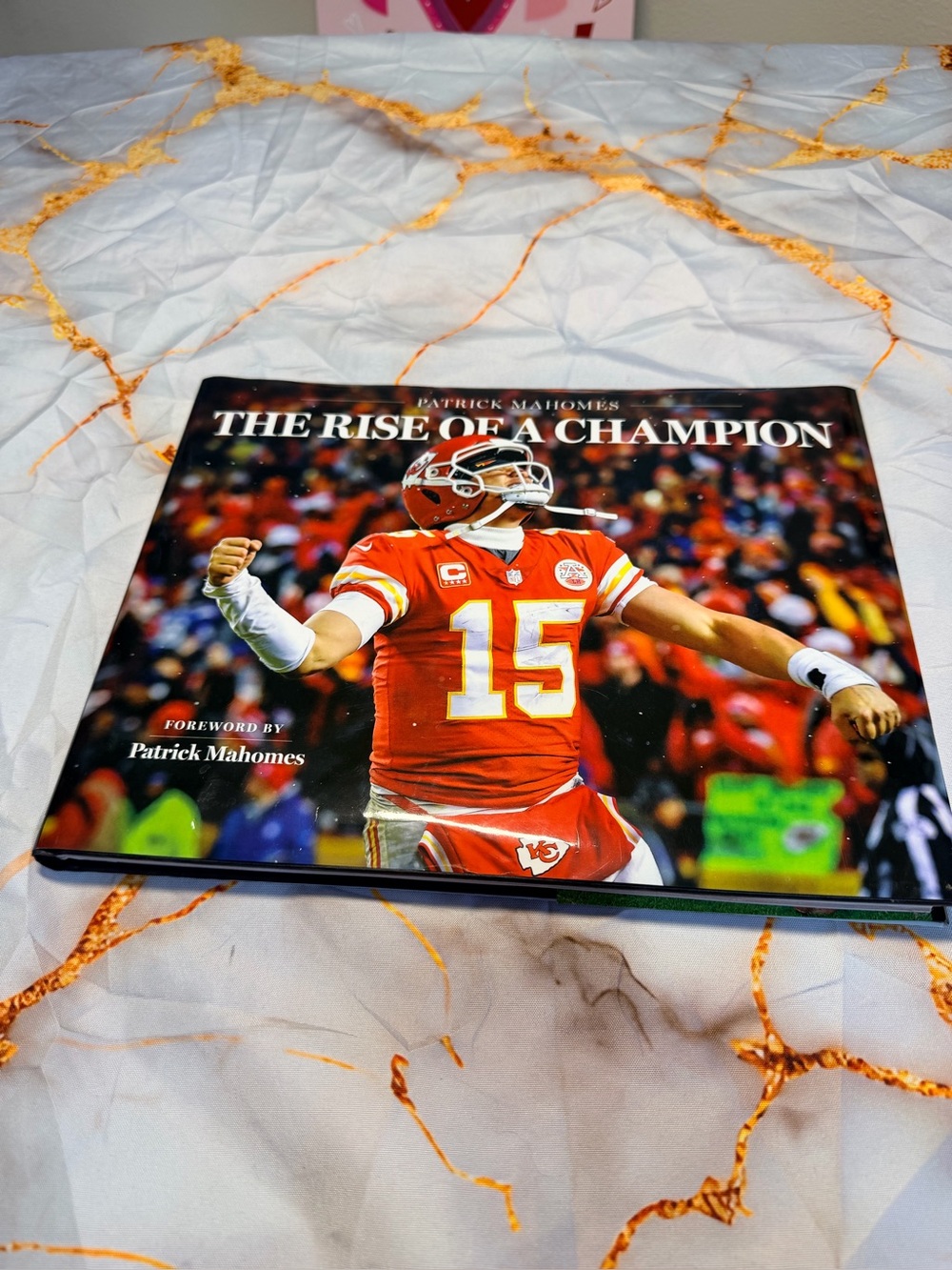 Patrick Mahomes “Rise of a Champion” book